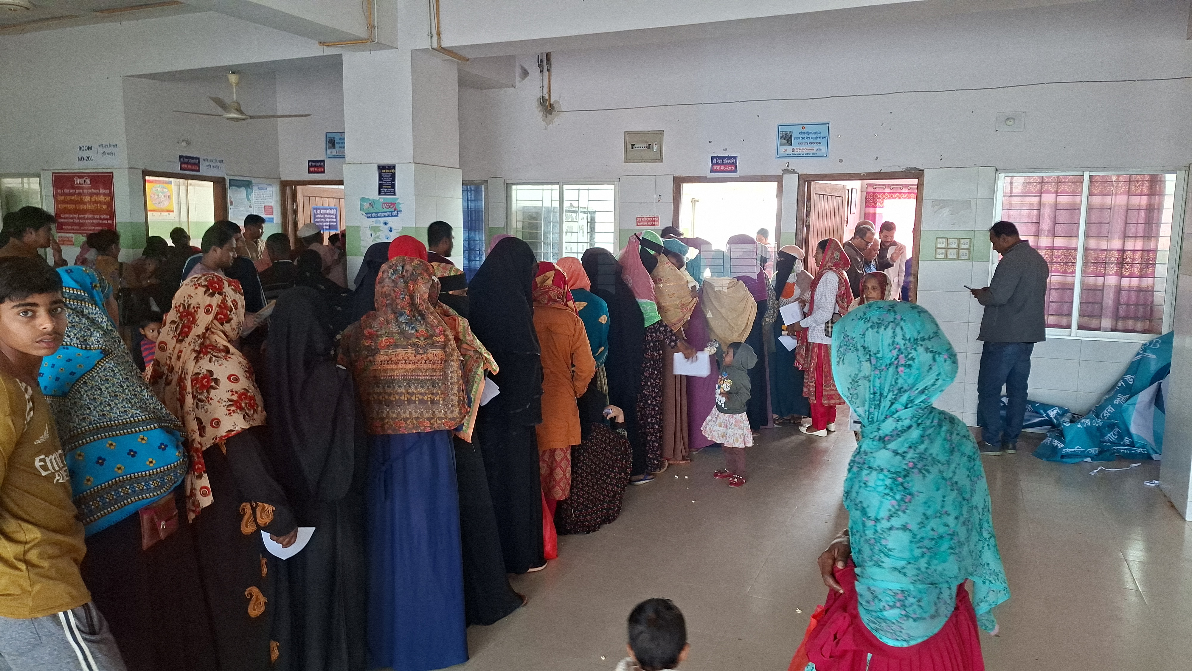 বিনামূল্যে স্তন ও জরায়ুমুখ ক্যান্সার পরীক্ষা কার্যক্রম অনুষ্ঠিত।