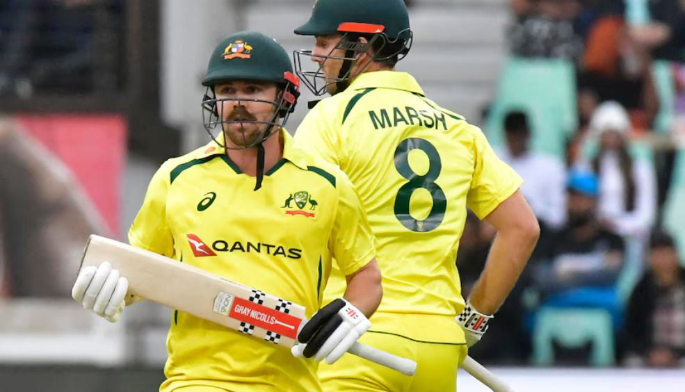 ট্র্যাভিস হেড ও মিশেল মার্শ দুজনেই সেঞ্চুরি পেয়েছেন।