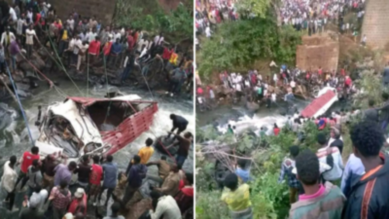 ভয়াবহ সড়ক দুর্ঘটনায় ৬৬ জন বর যাত্রী নিহত