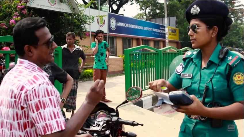 ট্রাফিক আইন লঙ্ঘনে ডিএমপির ১৭৪৭ মামলা