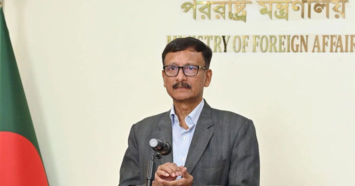 দেশের বিরুদ্ধে ভুল ও অপতথ্য ছড়ানো হচ্ছে: পররাষ্ট্র উপদেষ্টা