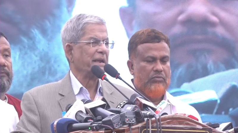 দেশ হাসিনামুক্ত হলেও গণতন্ত্র ফিরেনি: মির্জা ফখরুল
