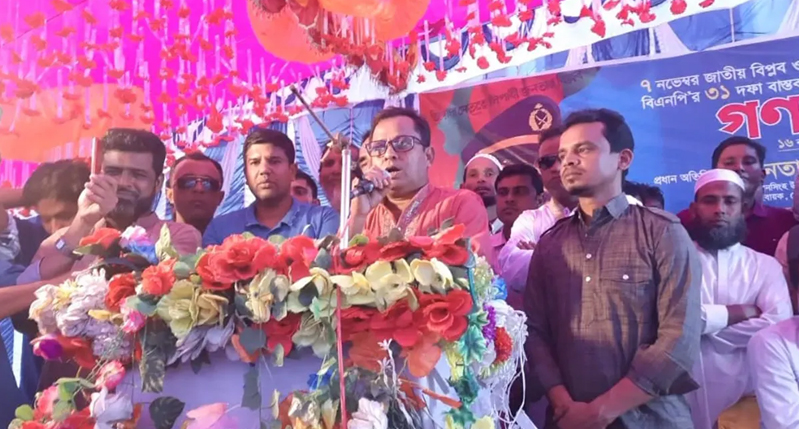 গণতান্ত্রিক সরকার প্রতিষ্ঠা না হওয়া পর্যন্ত সংস্কার সম্ভব নয় : বিএনপি নেতা