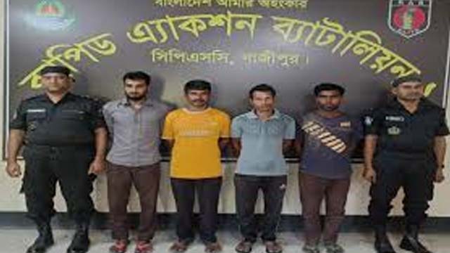 বগুড়ায় হত্যা মামলায় চার আসামি গ্রেপ্তার