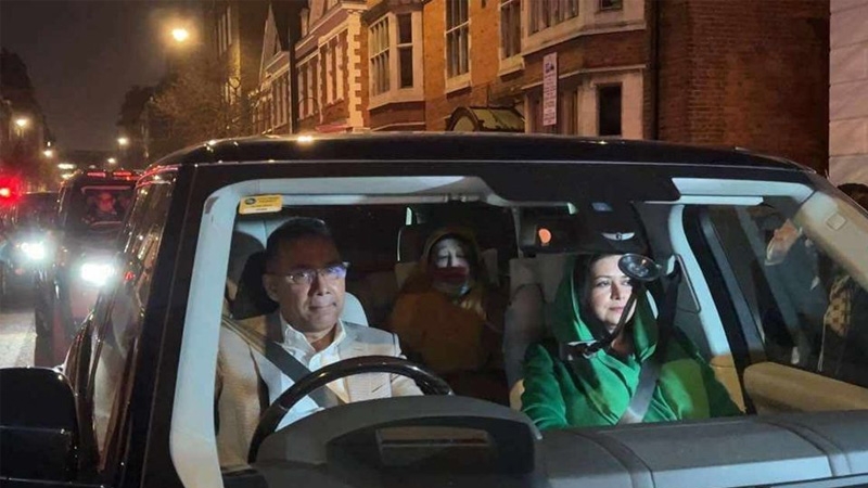 তারেক রহমানের বাসায় ফিরলেন খালেদা জিয়া