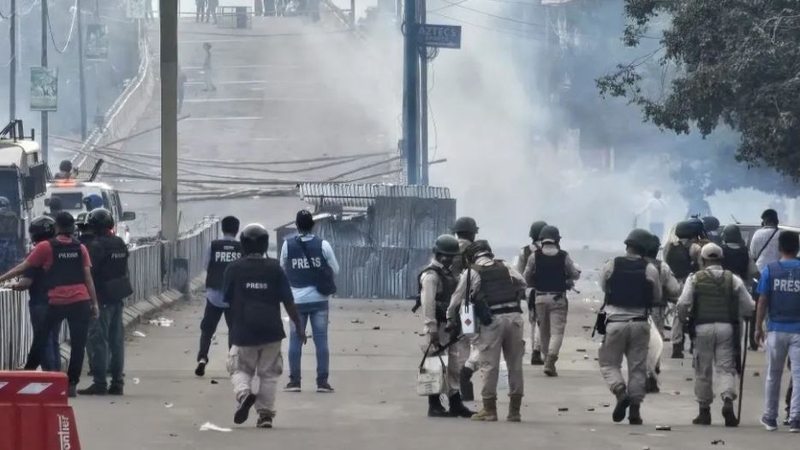 ভারতের মণিপুরে রাষ্ট্রপতি শাসন জারি