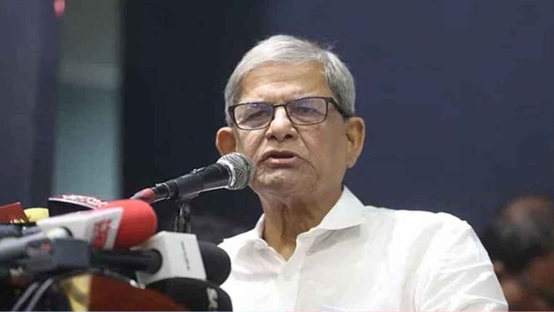 কাদা ছোড়াছুড়ি বন্ধের আহ্বান মির্জা ফখরুলের