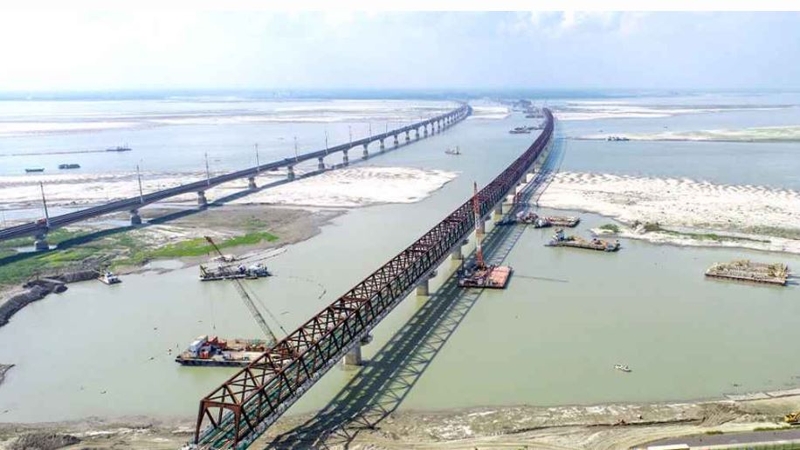 দেশের দীর্ঘতম রেলসেতুর উদ্বোধন কাল