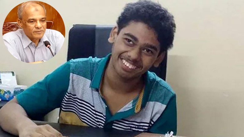 স্বরাষ্ট্র উপদেষ্টাকে এরিক এরশাদের চিঠি