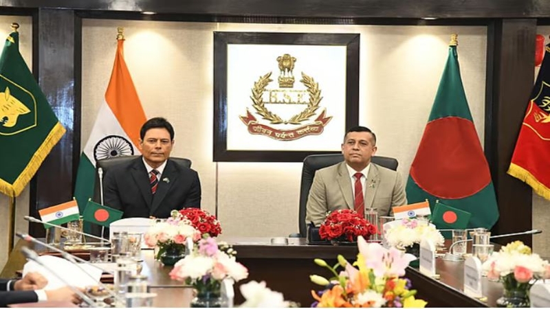 সীমান্ত সহযোগিতার নতুন অঙ্গীকার বিজিবি–বিএসএফের