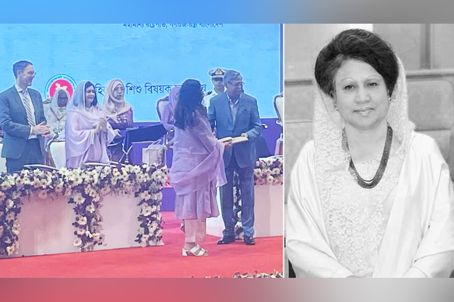 শ্রেষ্ঠ অদম্য নারী পুরস্কার পেলেন খালেদা জিয়াসহ ৬ নারী