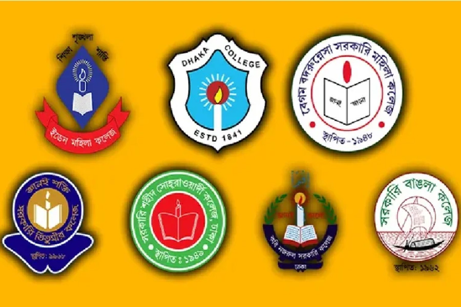 অধ্যাদেশের দাবিতে ফের রাস্তায় ৭ কলেজের শিক্ষার্থীরা