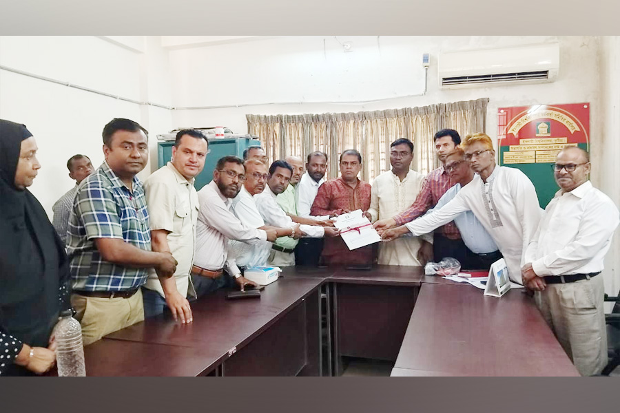 ইবির নবনির্বাচিত কর্মকর্তা সমিতির দায়িত্ব গ্রহণ