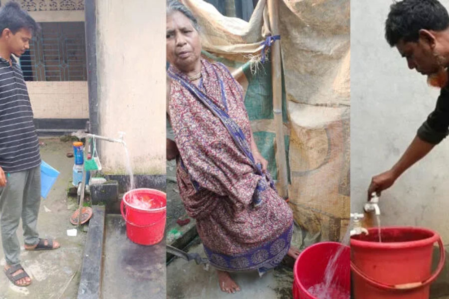দীর্ঘ ভোগান্তির অবসান: ইসলামপুরে মিলছে সুপেয় পানি