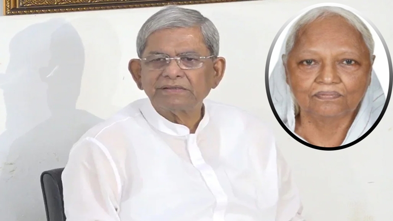 মাহমুদুর রহমানের মায়ের মৃত্যুতে মির্জা ফখরুলের শোক