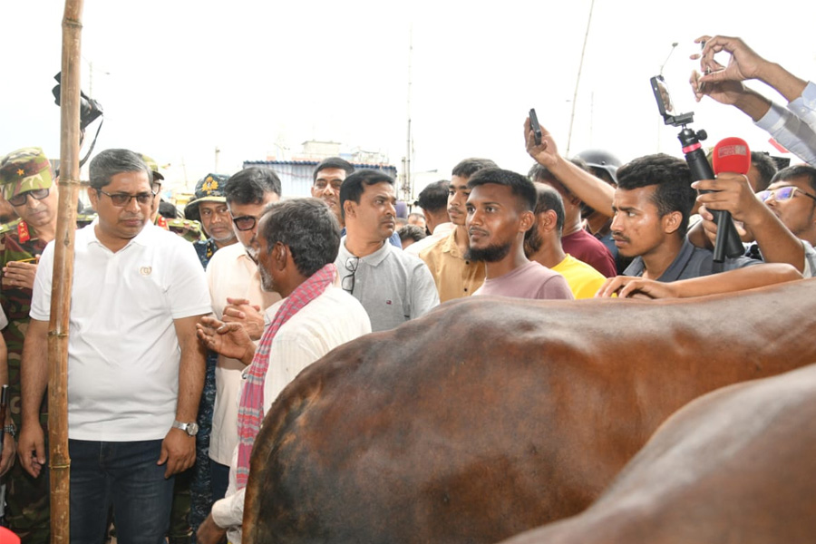 পশুর হাটের সার্বিক পরিবেশ সন্তোষজনক : প্রতিমন্ত্রী