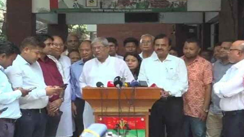 নির্বাচন প্রক্রিয়া তরান্বিত করতে বলেছে বিএনপি