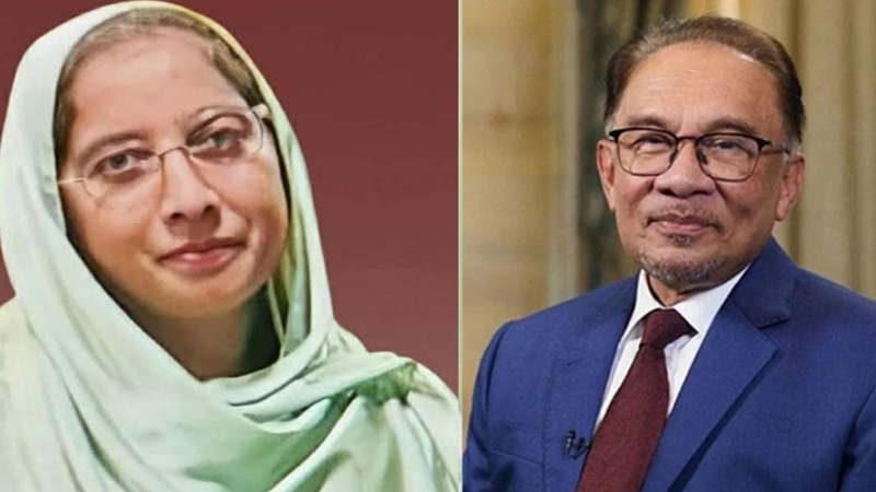 শিক্ষিকা মাহেরীনের প্রশংসা করে মালয়েশিয়ার প্রধানমন্ত্রীর শোক