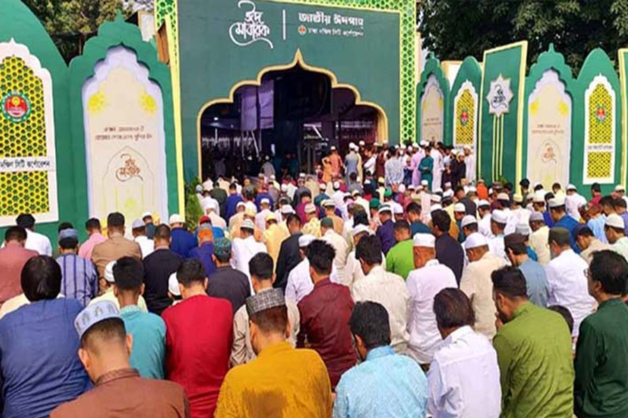 প্রধান জামাত সাড়ে ৭টায় জাতীয় ঈদগাহে, বৃষ্টি হলে বায়তুল মোকাররমে