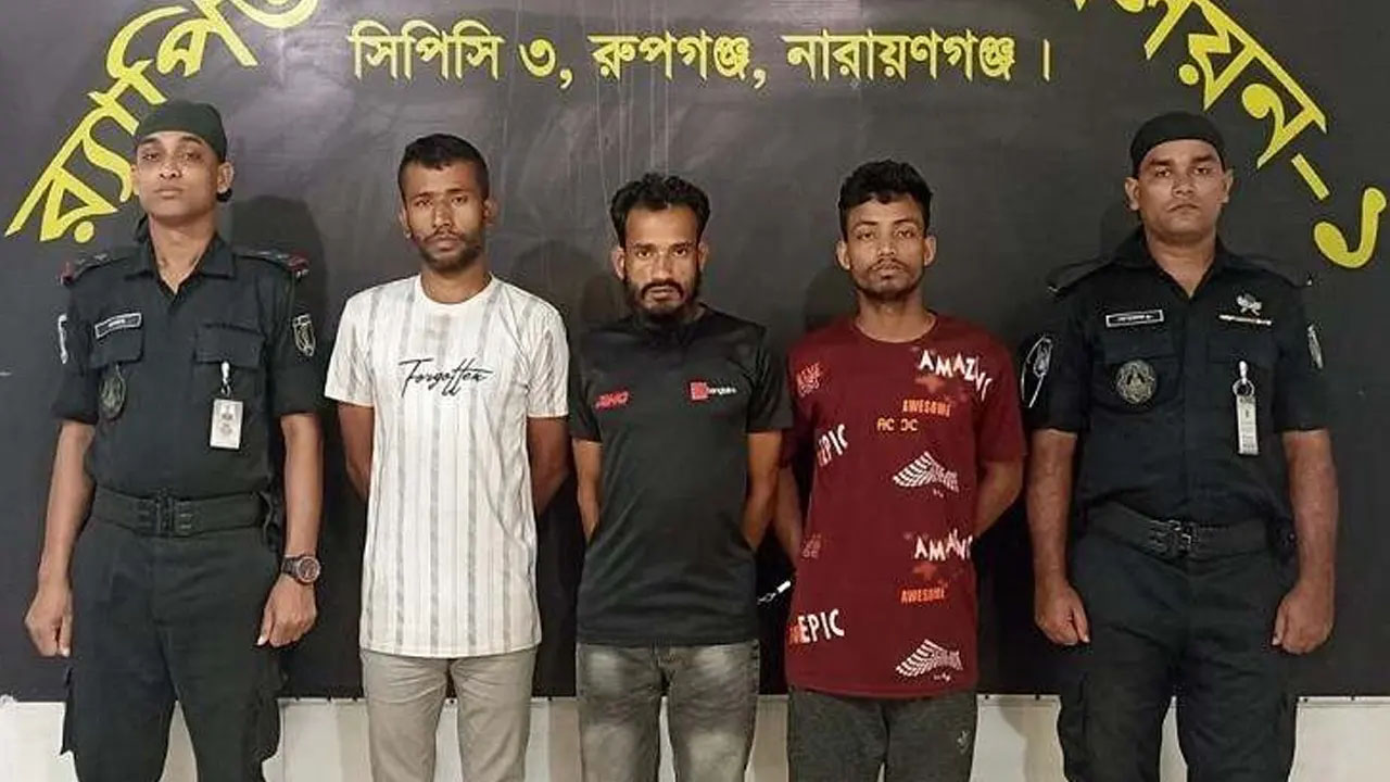 গার্মেন্টসকর্মী রাজিব হত্যা মামলার ৩ আসামি গ্রেপ্তার
