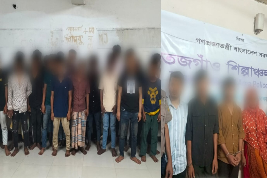 তেজগাঁও বিভাগে ২৪ ঘণ্টায় ৬০ আসামি গ্রেপ্তার