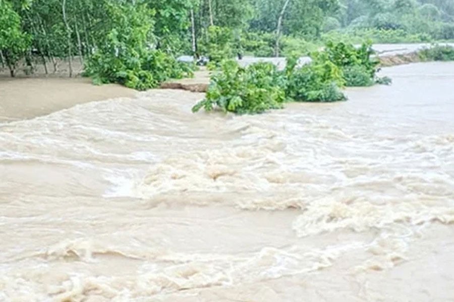 কুড়িগ্রামে নদীভাঙনের সঙ্গে বাড়ছে বন্যা আতঙ্ক