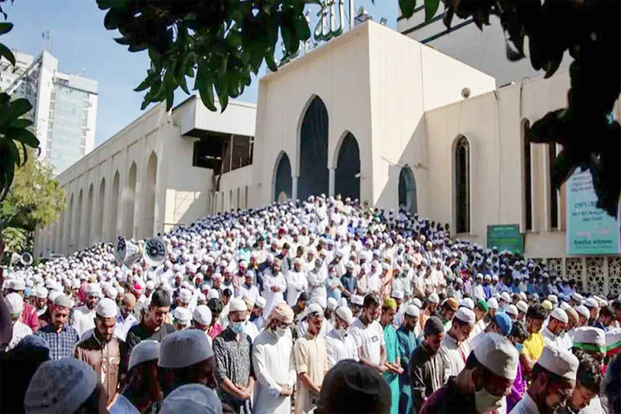 বায়তুল মোকাররমে ঈদের ৫ জামাত