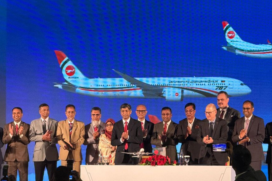 বোয়িংয়ের ১৪ উড়োজাহাজ কিনতে চুক্তি করল বিমান