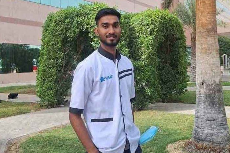 সৌদি আরবে সড়ক দুর্ঘটনায় নিহত আখাউড়ার প্রবাসী যুবক মো. হানিফ মিয়া। ছবি: সংগৃহীত