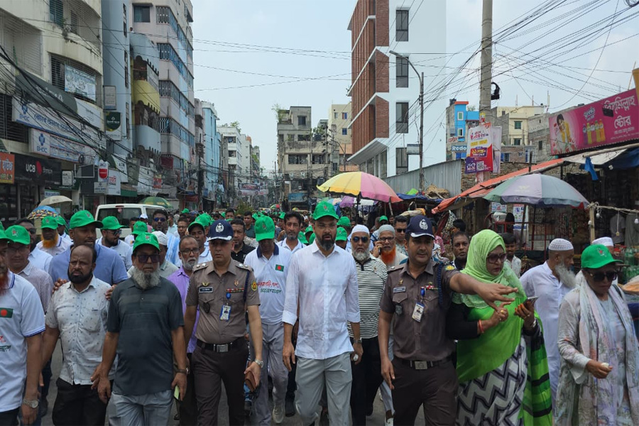 দখলমুক্ত খালের দুই পাশে হবে ওয়াকওয়ে : আমিনুল হক