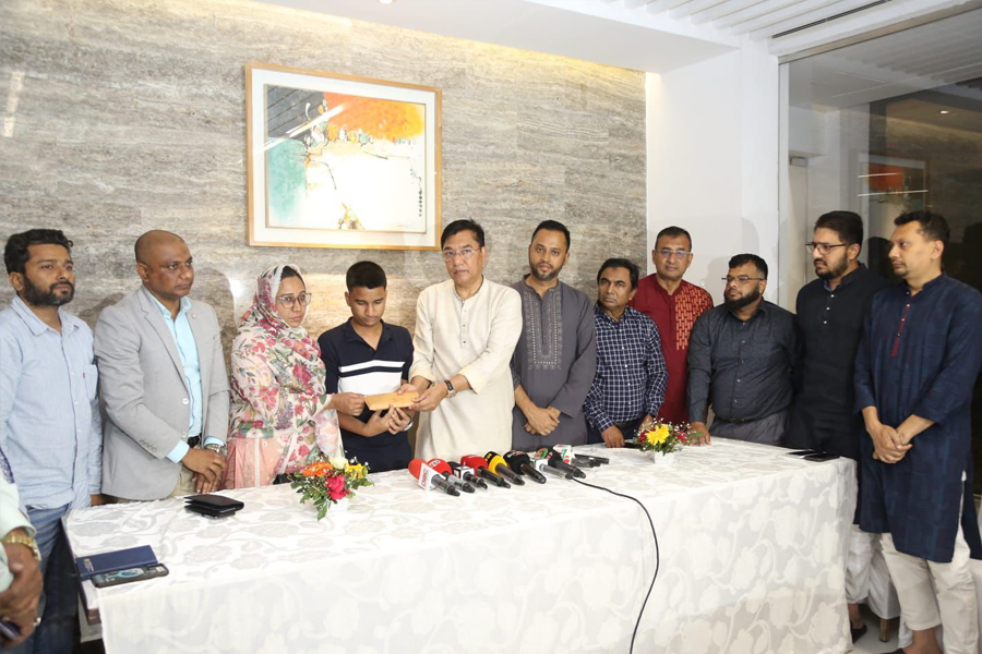 ক্যান্সার আক্রান্ত জিসানের চিকিৎসায় আবারো তারেক রহমানের সহায়তা