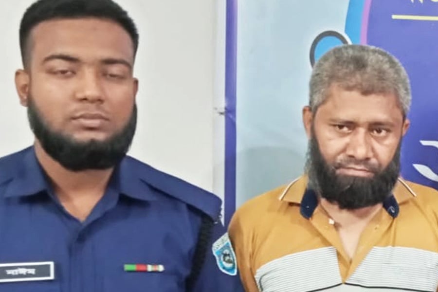 গ্রেপ্তার হওয়া অভিযুক্ত মো. মিজানুর রহমান শামিম। ছবি: সংগৃহীত
