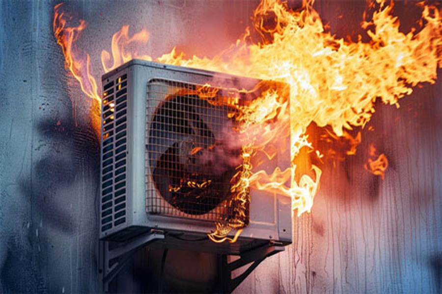 নেত্রকোণায় এসি বিস্ফোরণে ব্যবসায়ীর শরীর ৮০ ভাগ দগ্ধ