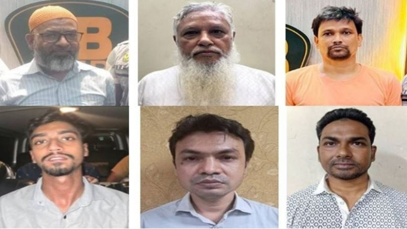 রাজধানীতে আ'লীগ ও সংগঠনের ৬ নেতা-কর্মী গ্রেপ্তার