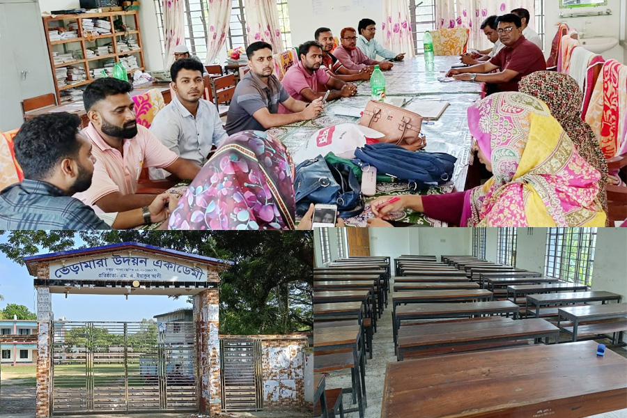 ভাঙ্গুড়ায় এমপিওভুক্ত শিক্ষক-কর্মচারীদের কর্মবিরতি অব্যাহত