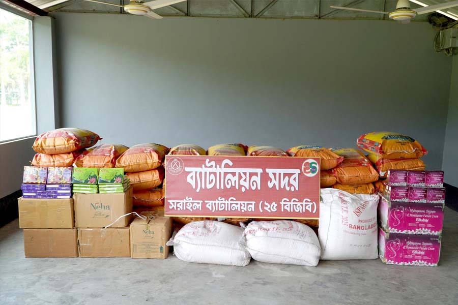 সীমান্তে বিজিবির অভিযান ৩৩ লাখ টাকার মালামাল আটক