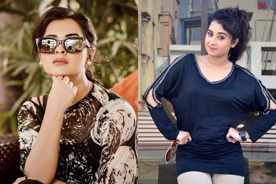 গ্লাস-টপসে নজর কাড়লেন বুবলী