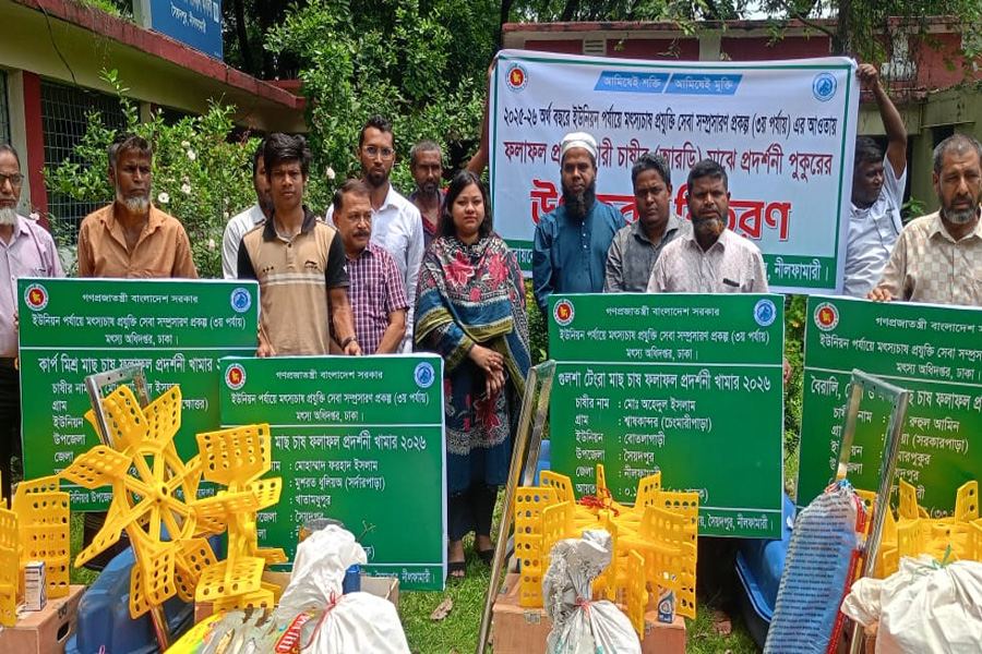 সৈয়দপুরে বিলুপ্তপ্রায় বৈরালী মাছ রক্ষায় ব্যতিক্রমী উদ্যোগ