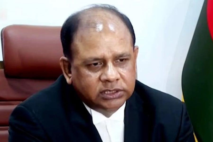 চিফ প্রসিকিউটর আমিনুল ইসলাম। ফাইল ছবি