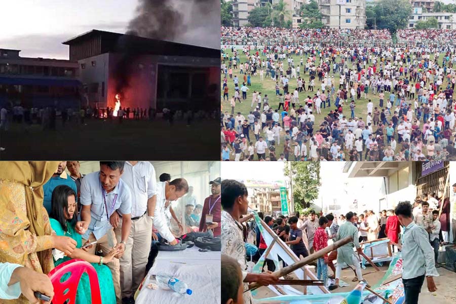 কক্সবাজারে ডিসি গোল্ডকাপ ফাইনালে সংঘর্ষ, আহত ৪০