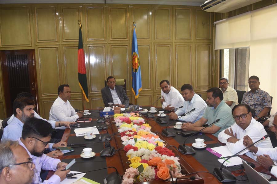 ডিএসসিসি প্রশাসকের সাথে আইএসপিএবি ও কোয়াব প্রতিনিধিদের সমন্বয় সভা