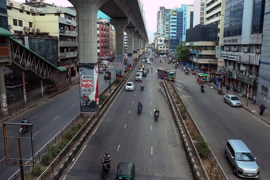 ঈদের ছুটিতে ফাঁকা ঢাকা
