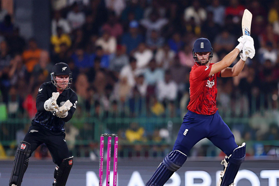 নিউজিল্যান্ডকে হারিয়ে গ্রুপ চ্যাম্পিয়ন ইংল্যান্ড