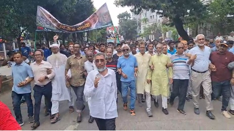 জুলাই অভ্যুত্থান: বিএনপির বিজয় র‌্যালিতে লুৎফুজ্জামান বাবর