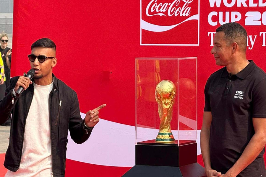 বিশ্বকাপ ট্রফি সবার জন্যই অনুপ্রেরণা : জামাল ভূঁইয়া