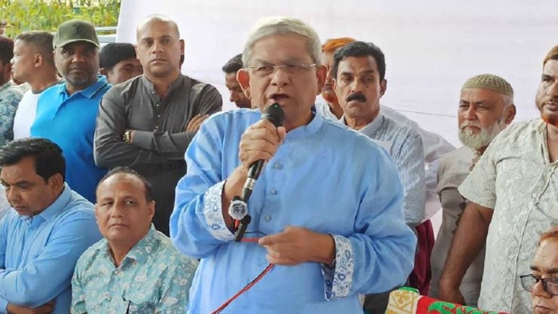 বিএনপি ক্ষমতায় এলে সনাতন ধর্মাবলম্বীরা বেশি নিরাপদ থাকবে : মির্জা ফখরুল