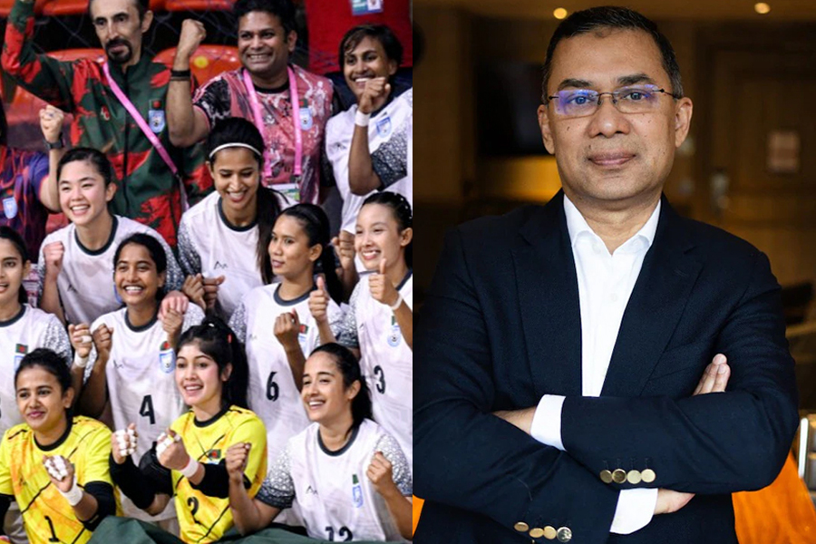 বাংলাদেশ নারী ফুটসাল দলকে তারেক রহমানের অভিনন্দন
