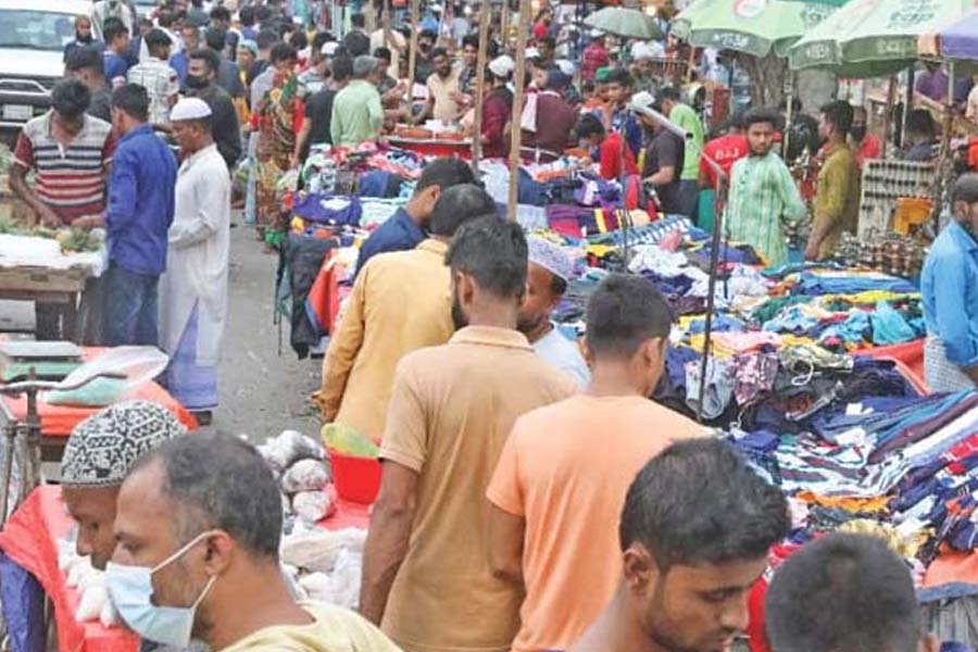 ফুটপাত দখল করে দোকান অপসারণে শুরু হচ্ছে অভিযান