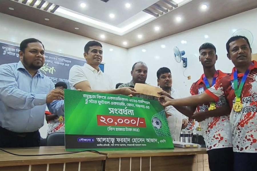 খেলাধুলাই গড়ে তুলতে পারে সুস্থ ও শৃঙ্খলাবদ্ধ প্রজন্ম: প্রতিমন্ত্রী ফরহাদ