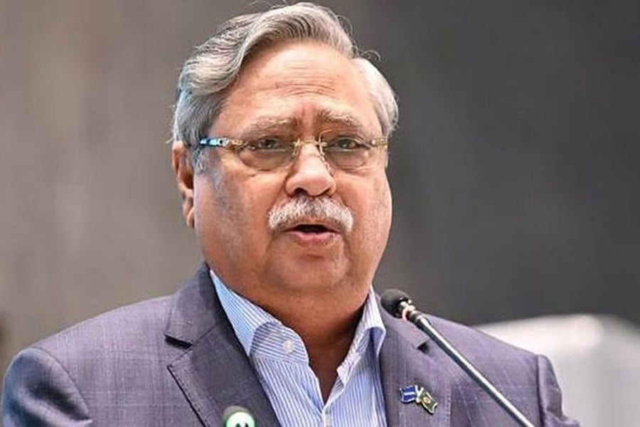 সদ্য পদত্যাগ করা রাষ্ট্রপতি মো. সাহাবুদ্দিন। ছবি: ভিওডি বাংলা